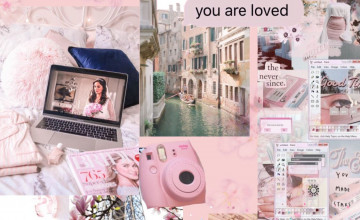 Pink Aesthetic Collage Wallpapers