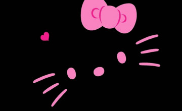 Pink And Black Hello Kitty