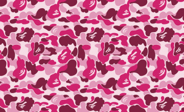 Pink Camouflage Desktop