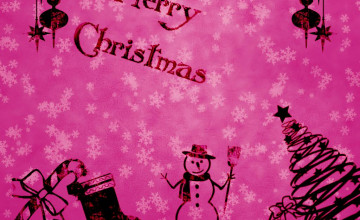 Pink Christmas Backgrounds