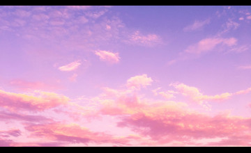 Pink Clouds Desktop
