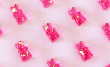 Pink Gummy Bears Wallpapers