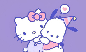 Pochacco And Hello Kitty Wallpapers