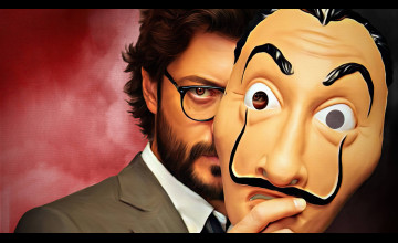 Professor Money Heist Wallpapers