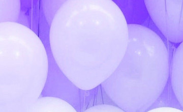 Purple Balloons Wallpapers