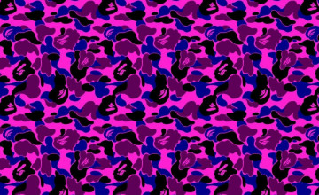 Purple BAPE Wallpapers
