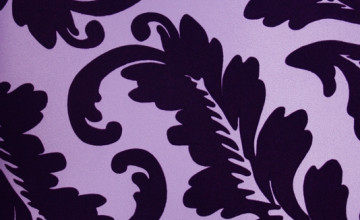 Purple Flocked Wallpapers