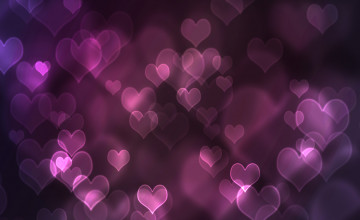 Purple Hearts Backgrounds