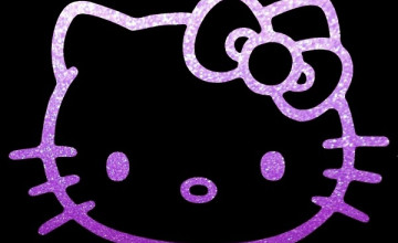 Purple Hello Kitty
