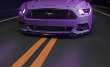 Purple Mustang Wallpapers