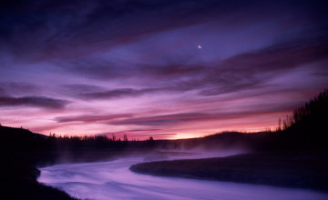 Purple River Wallpapers