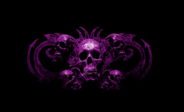 Purple Skull Wallpapers