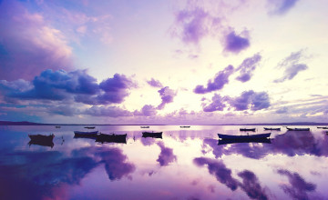 Purple Sunset Desktop