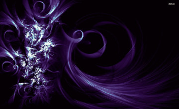 Purple Swirls Wallpaper