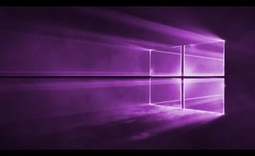 Purple Windows 10