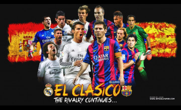 Real Madrid Vs Barcelona Wallpaper