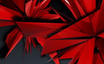 Red Abstract Wallpaper