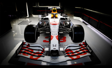 Red Bull F1 2021 White Wallpapers
