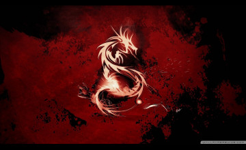 Red Dragon Gaming Wallpaper