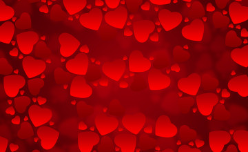 Red Hearts Backgrounds