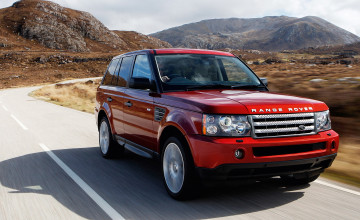 Red Range Rover