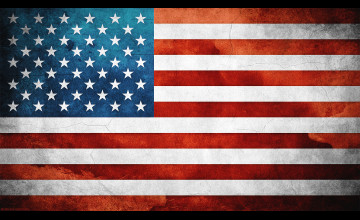 Rustic American Flag Wallpaper
