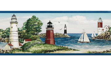 Sailboat Wallpaper Border