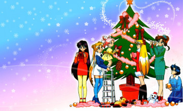 Sailor Moon Christmas Wallpapers