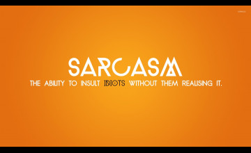 Sarcastic Wallpapers