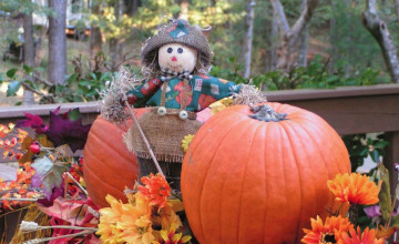 Scarecrows and Pumpkins