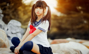 School Girl Wallpapers