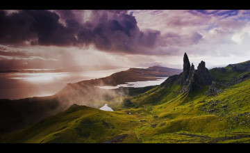 Scottish Highland Wallpaper