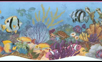 Sea Life Wallpaper Border