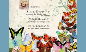 Serenity Prayer Wallpapers Backgrounds