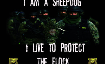 Sheepdog Police Wallpaper