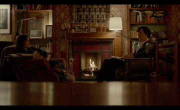 Sherlock Apartment Wallpaper