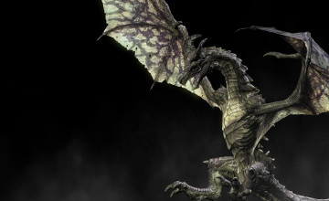 Skyrim Desktop Dragon