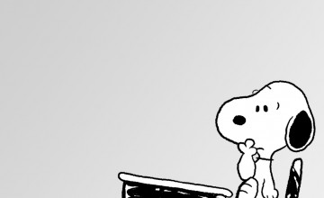 Snoopy Back to School Wallpaper