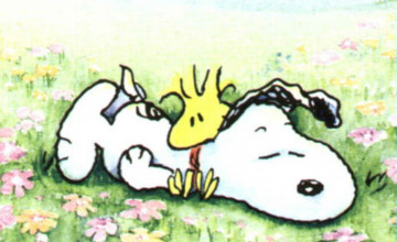 Snoopy Spring Wallpaper Free