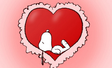 Snoopy Valentines Day Wallpapers