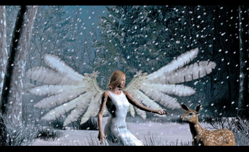Snow Angel Wallpapers