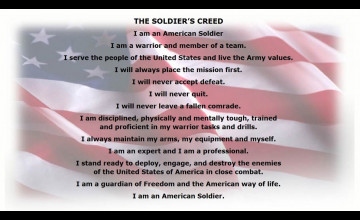 Soldier S Creed