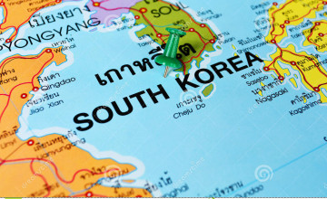 South Korea Map Wallpapers