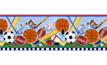 Sports Wallpaper Border