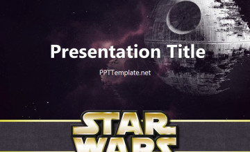 Star Wars Space Backgrounds PowerPoint