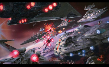 Star Wars Space Background Tie