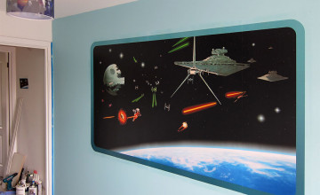 Star Wars Mural