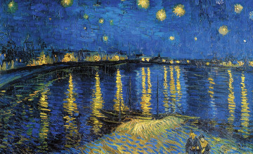 Starry Night Over The Rhone Wallpapers