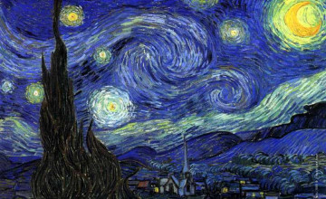 Starry Night Wallpaper Widescreen