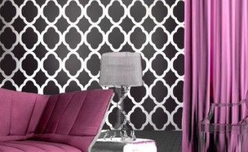 Stencils That Look Like Wallpaper